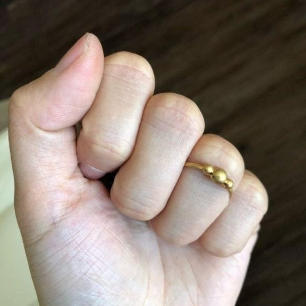 Brand new madewell gold ring size7 - Picture 3 of 4